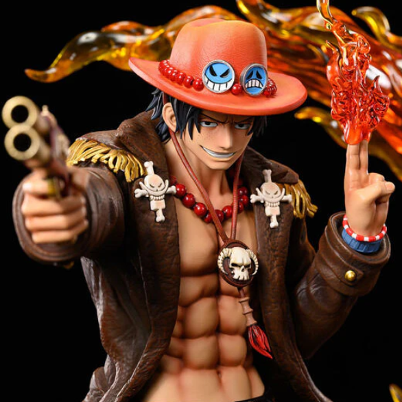 OnePiece-PortgasD.Ace-OnePieceLogCollectionStatue