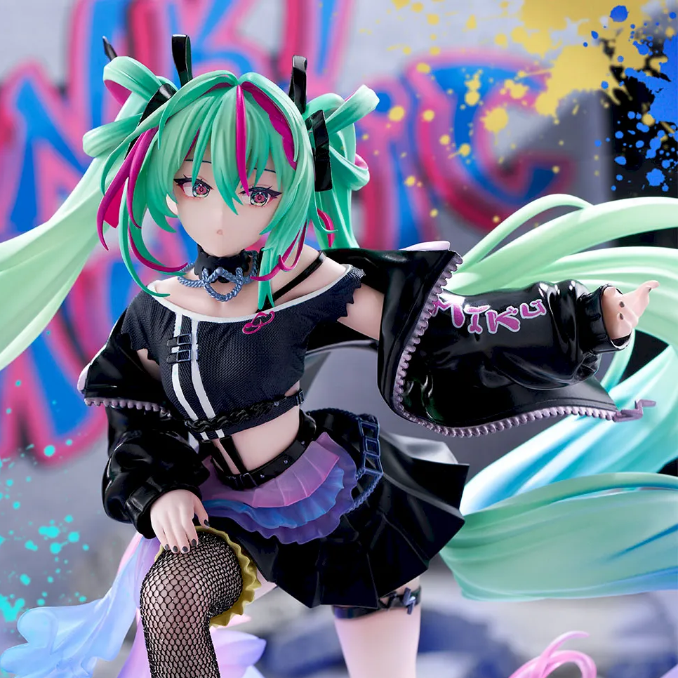 【Vorbestellung】Piapro-Charaktere - Hatsune Miku - Figurizm Alpha - Punk! (Sega-Favorit)