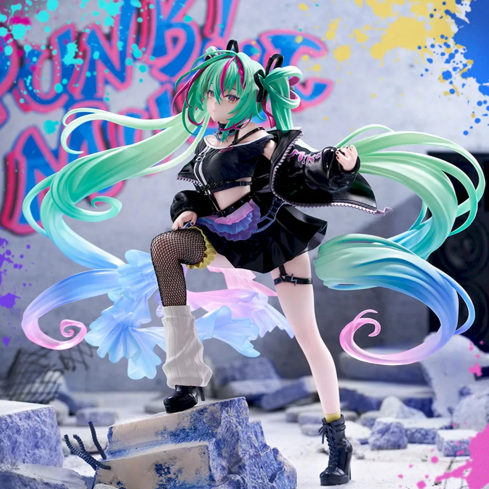 【Vorbestellung】Piapro-Charaktere - Hatsune Miku - Figurizm Alpha - Punk! (Sega-Favorit)