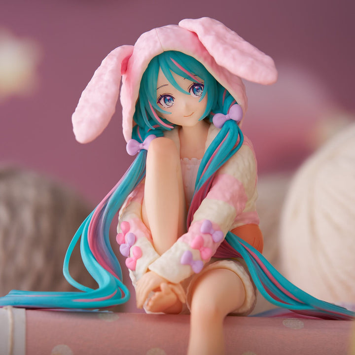 PiaproCharacters-HatsuneMiku-NoodleStopperFigure-UsamimiPajama