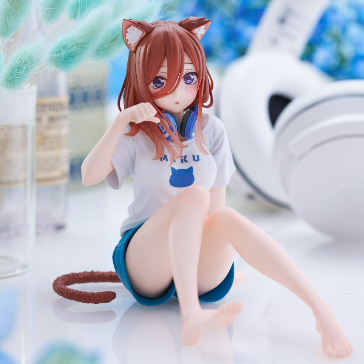 The Quintessential Quintuplets - Nakano Miku - Desktop Cute - Cat