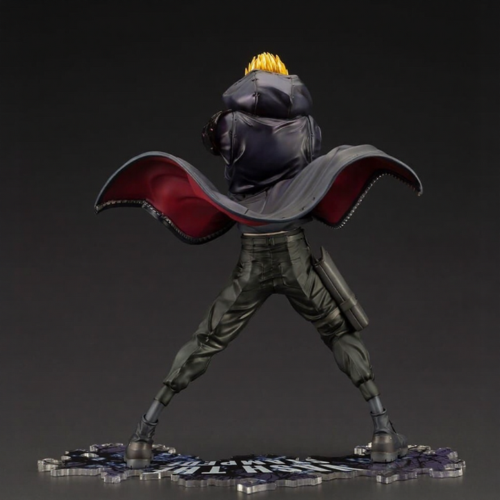 TRIGUN Stampede - Vash The Stampede - ArtFX J - Gunman i Black-, Trigun Stampede Ver. (Kotobukiya)