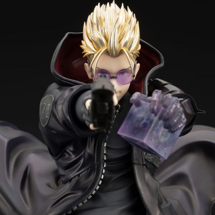 TRIGUN Stampede - Vash The Stampede - ArtFX J - Gunman i Black-, Trigun Stampede Ver. (Kotobukiya)