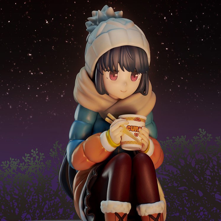 Yurucamp - Shima Rin - F: NEX - Figur Stopper Mie Premium (FuRyu)