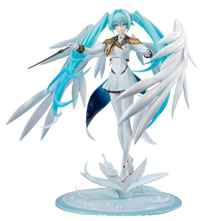 【Pré-encomenda】Personagens Piapro - Shin Kidou Senki Gundam Wing Endless Waltz - Hatsune Miku - Projeto especial de aniversário de Gundam x Miku - Lucrea - Wing Gundam Zero EW (MegaHouse)