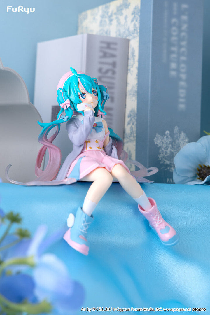 Piapro Characters - Hatsune Miku - Noodle Stopper Figure - Koisuru Sailor Fuku, Gray ver. (FuRyu)