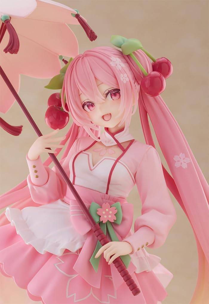 Vocalóide Hatsune Miku - Artista MasterPiece+ - Sakura, Vestido Sakura Ver. (Taito)
