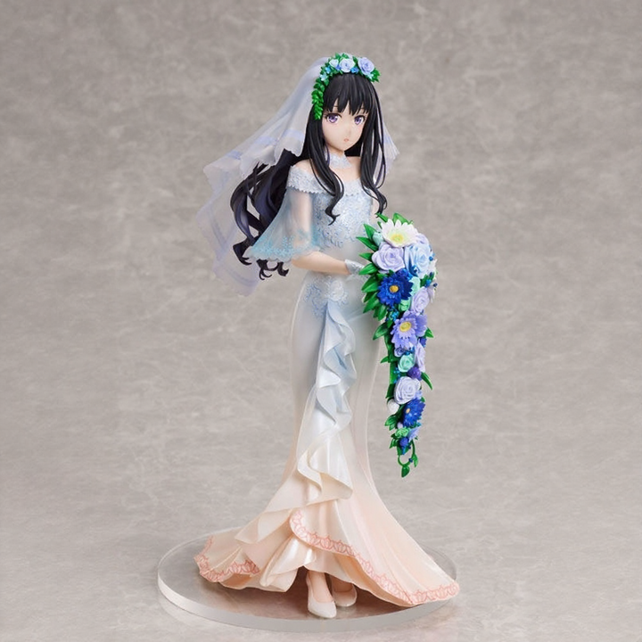 Lycoris Recoil - Inoue Takina - Gaun Pengantin Ver. (Aniplex, tanah liat)