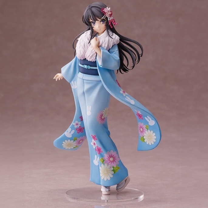 Seishun Buta Yarou - Rascal Drømmer ikke om Bunny Girl Senpai - Sakurajima Mai - Kimono Ver. (Aniplex, Vinge)