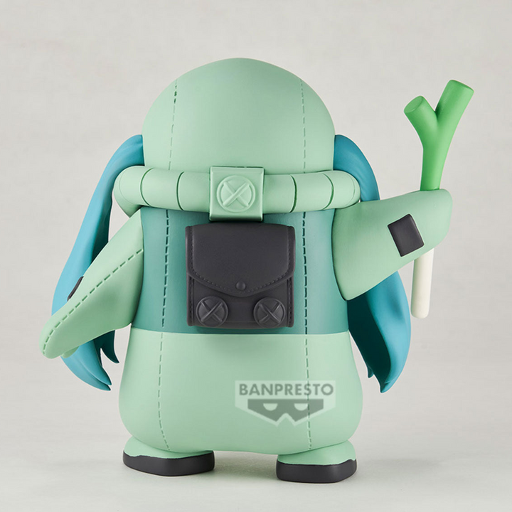 Gundam 45th Anniversary × Hatsune Miku – Zaku Plush Costume Figure [Miku Version]