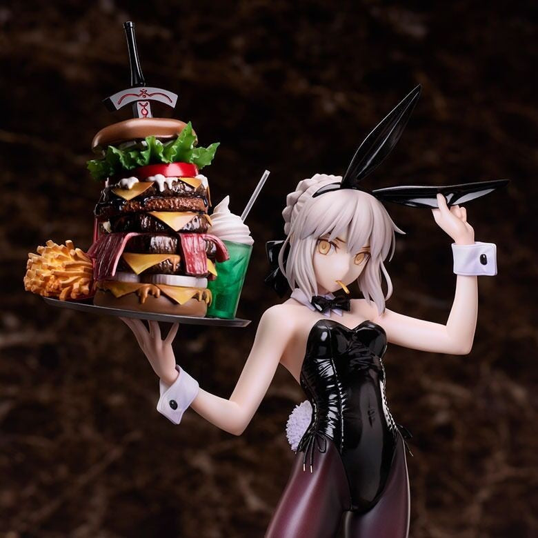 Fate/Grande Ordem - Altria Pendragon - Saber, (Alter), Coelho Ver. (Aniplex, Claynel, mais forte)