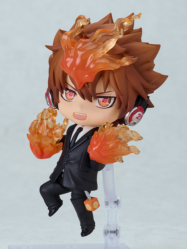 Katekyou Hitman REBORN! - Natsu - Sawada Tsunayoshi - Nendoroid (#2950) - Black Suit Ver. (Good Smile Company, Orange Rouge)