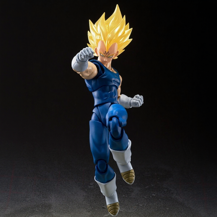 Dragon Ball Z - Majin Vegeta SSJ - S.H.Figuarts - Edisi Eksklusif (Bandai Spirits)