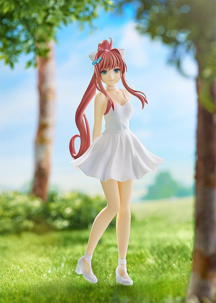 Club di letteratura Doki Doki! - Monika - Parata pop-up - Abito bianco ver. (Good Smile Company)