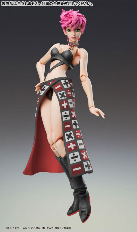 Jojo no Kimyou na Bouken - Ougon no Kaze - Trish Una - Super Action Statue - Ver. Black (Medicos Entertainment)