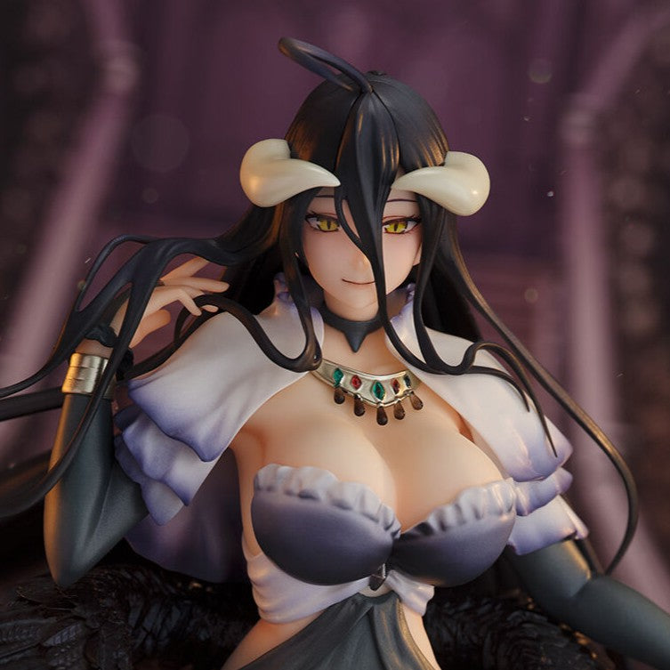 Overlord IV - Albedo - Shibuya Scramble-figuur - Shikkoku geen jurk Ver. (CyberZ, eStream)