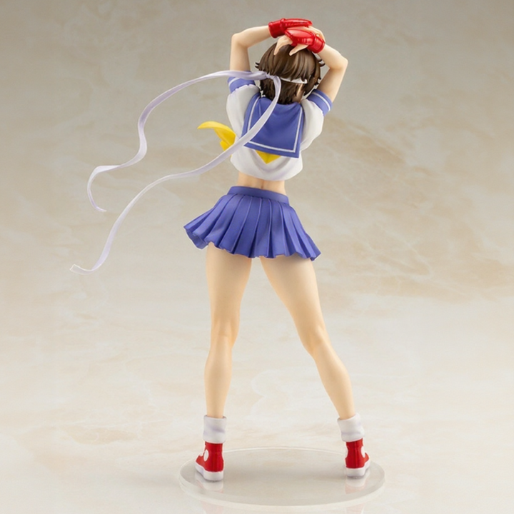 Street Fighter Zero 3 - Kasugano Sakura - Statua di Bishoujo - Street Fighter X Bishoujo (Kotobukiya)