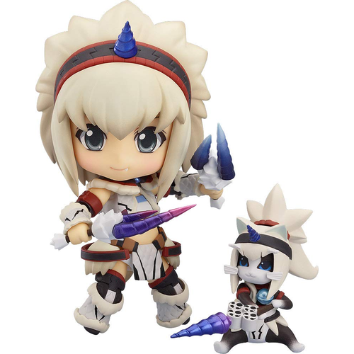 Monster Hunter 4 - Hunter - Otomo Airou - Nendoroid (#377) - Female - Kirin Edition (Good Smile Company)