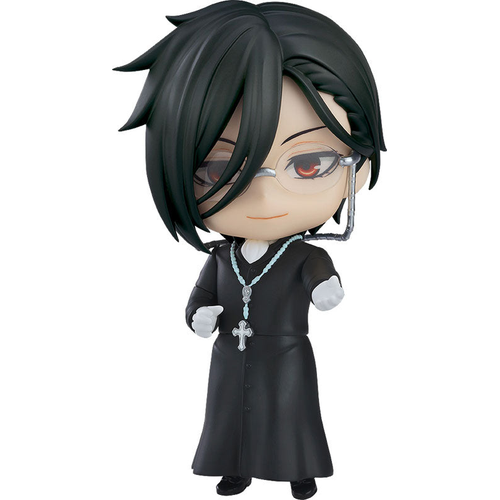 Kuroshitsuji ~Kishuku Gakkou-hen~ - Sebastian Michaelis - Nendoroid (#2670) - Sapphire Owl Ver. (Good Smile Company, Orange Rouge)