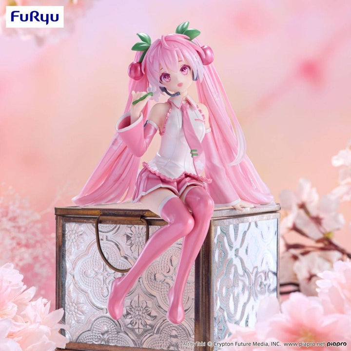 Piapro Characters - Hatsune Miku - Noodle Stopper Figure - Sakura, 2024, Pearl Color ver. (FuRyu)