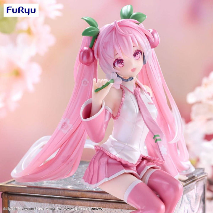Piapro Characters - Hatsune Miku - Noodle Stopper Figure - Sakura, 2024, Pearl Color ver. (FuRyu)
