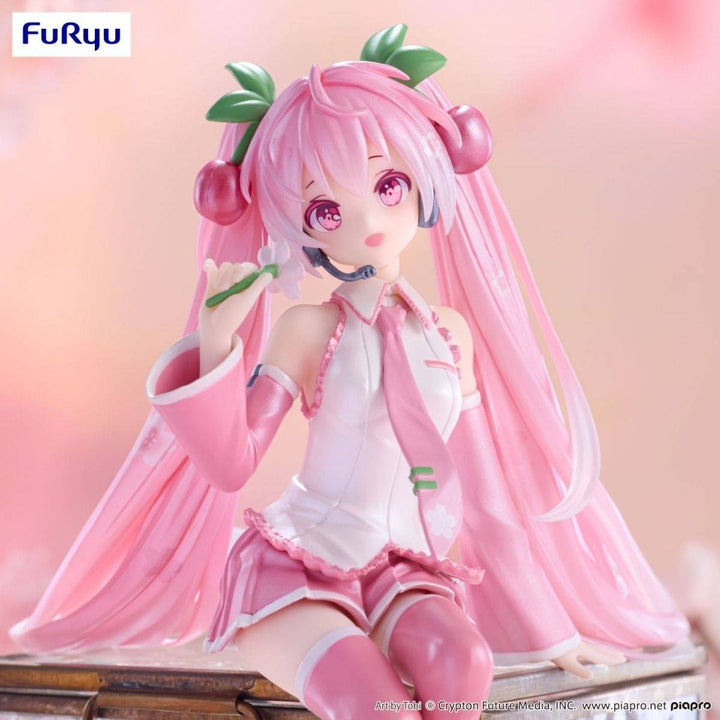 Piapro Characters - Hatsune Miku - Noodle Stopper Figure - Sakura, 2024, Pearl Color ver. (FuRyu)