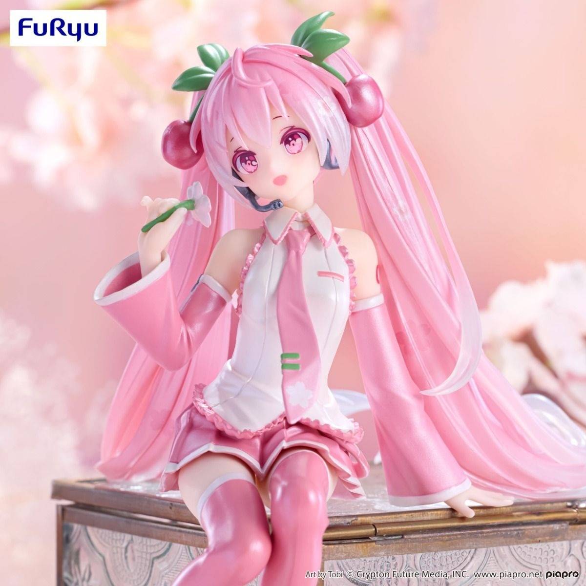 Piapro Characters - Hatsune Miku - Noodle Stopper Figure - Sakura