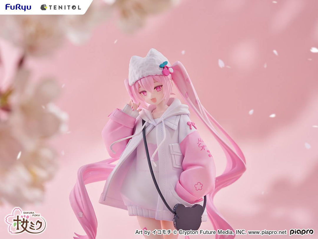 【Pre Order】Piapro Characters - Hatsune Miku - Tenitol - Tenitol Petit - Sakura, Cool Style (FuRyu)