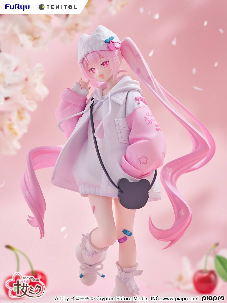 【Pre Order】Piapro Characters - Hatsune Miku - Tenitol - Tenitol Petit - Sakura, Cool Style (FuRyu)
