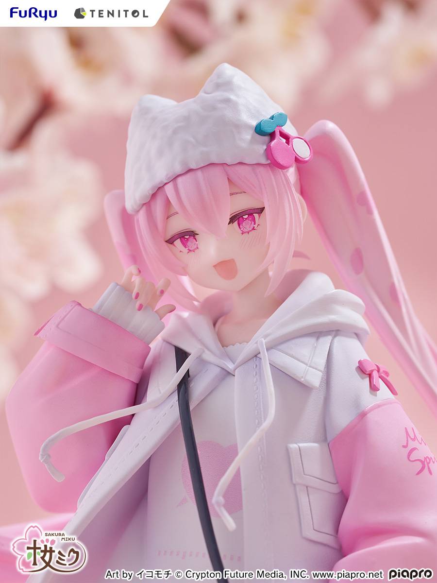【Pre Order】Piapro Characters - Hatsune Miku - Tenitol - Tenitol Petit - Sakura, Cool Style (FuRyu)