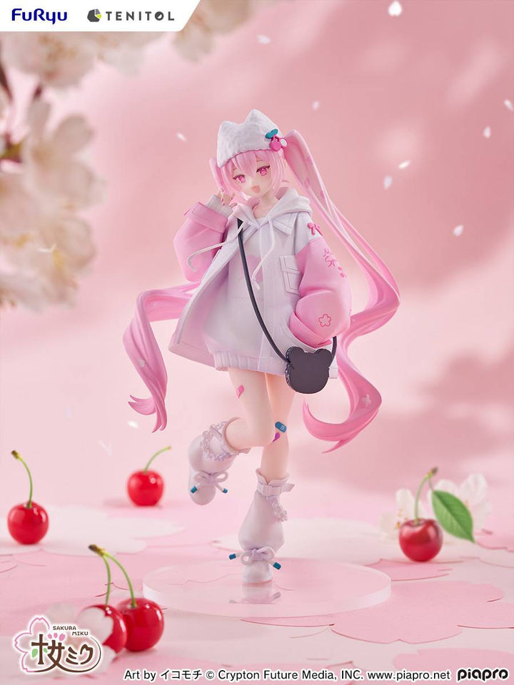 【Pre Order】Piapro Characters - Hatsune Miku - Tenitol - Tenitol Petit - Sakura, Cool Style (FuRyu)