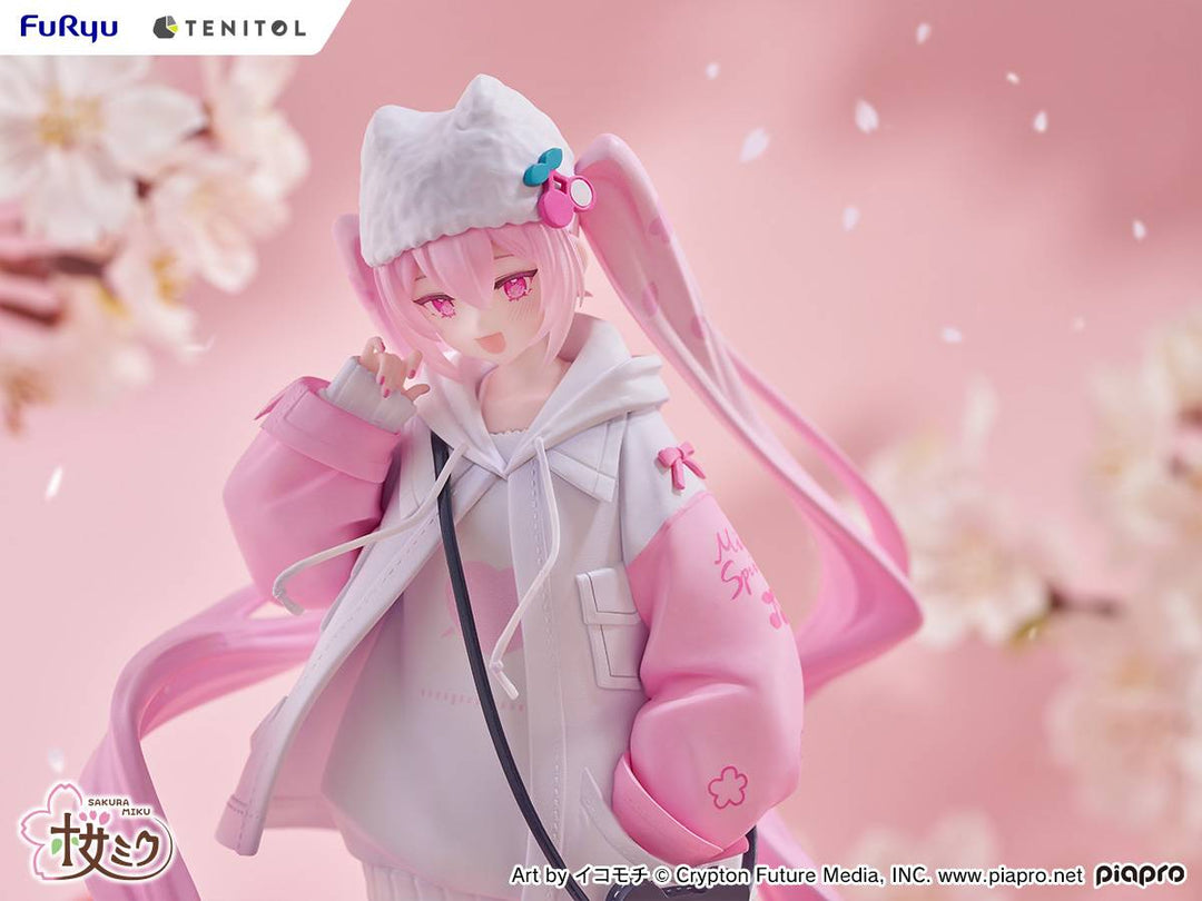 【Pre Order】Piapro Characters - Hatsune Miku - Tenitol - Tenitol Petit - Sakura, Cool Style (FuRyu)