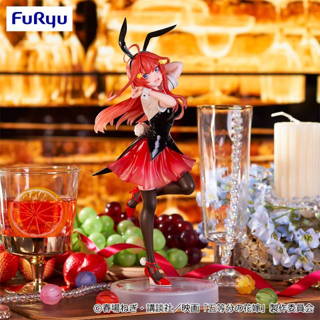 Eiga Gotoubun no Hanayome - Nakano Itsuki - Trio-Try-iT Figure - Bunny ver. (FuRyu)