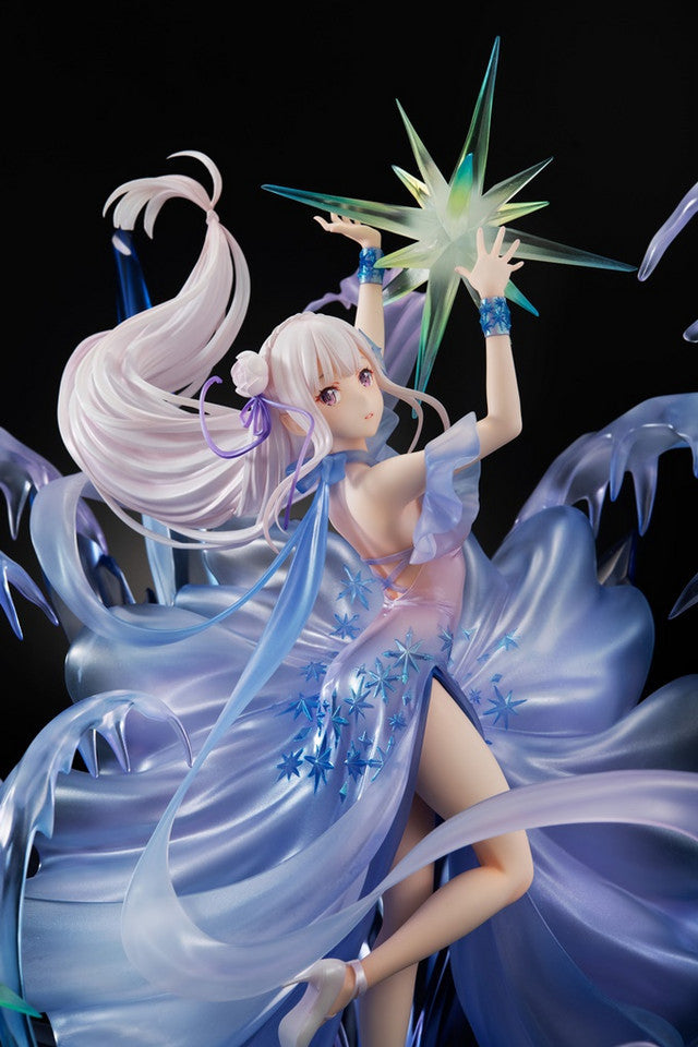 Emilia Figure - Crystal Dress Ver. - Re:Zero − Starting Life in Another  World - Shibuya Scramble (Alpha Satellite, eStream)